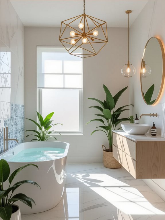 artistic bathroom personal sanctuary