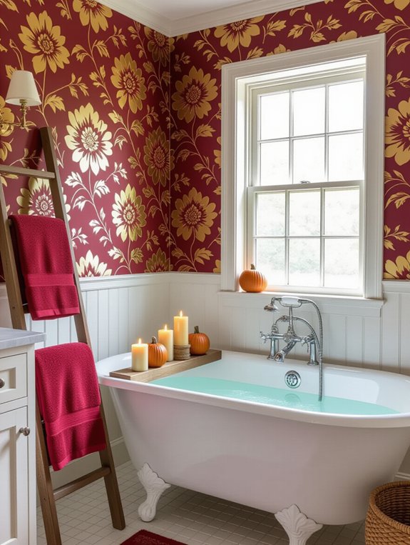 bold seasonal wallpaper choices