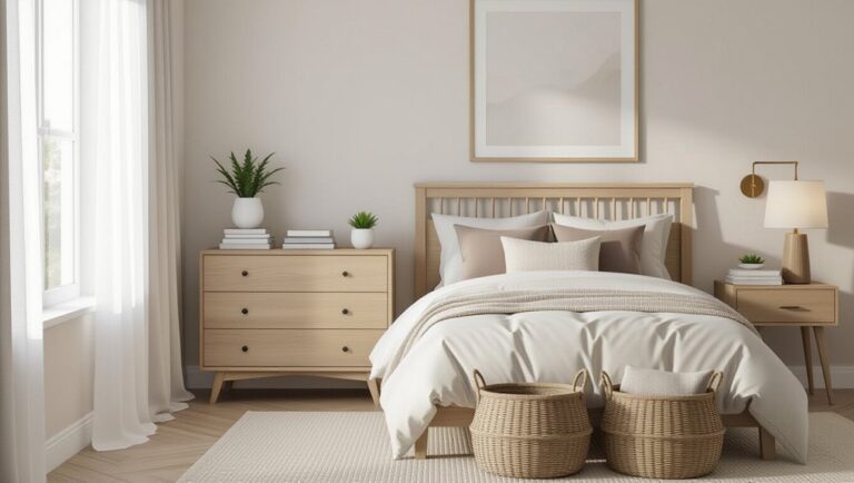 chic bedroom organization tips