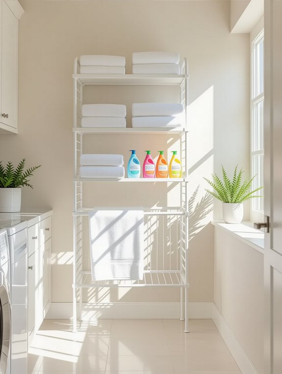 compact space saving drying rack