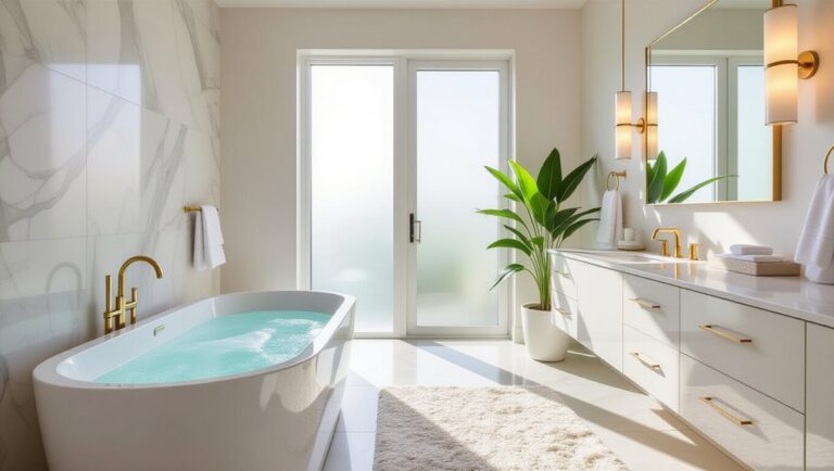 contemporary elegant bathroom designs