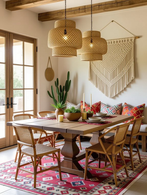eclectic boho chic lighting fixtures