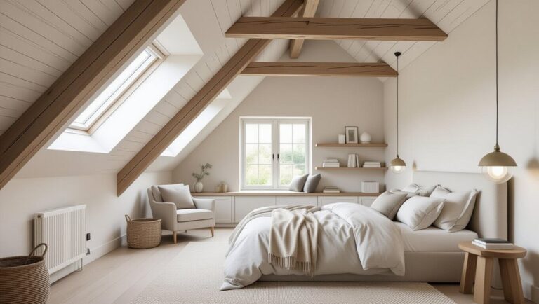 elegant bedroom ideas attic