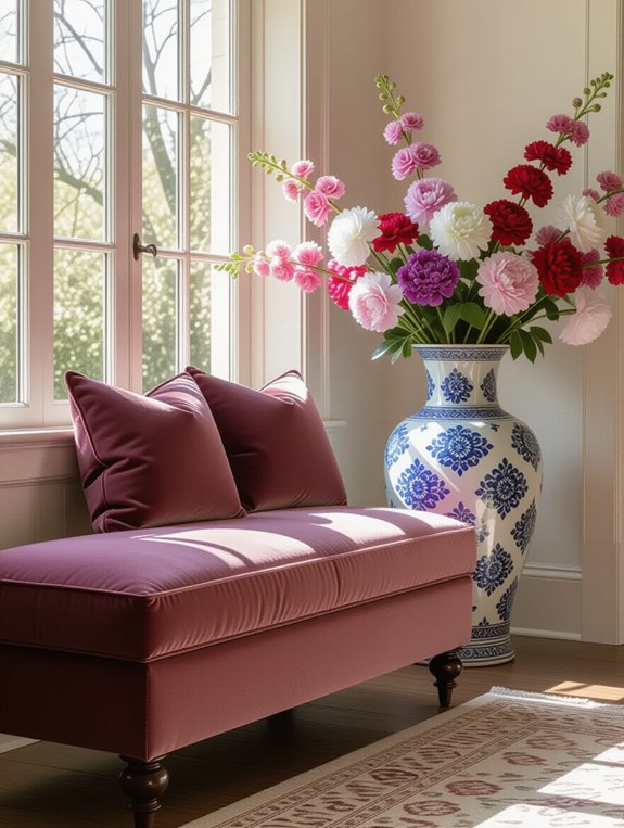 elevate entryway with flowers