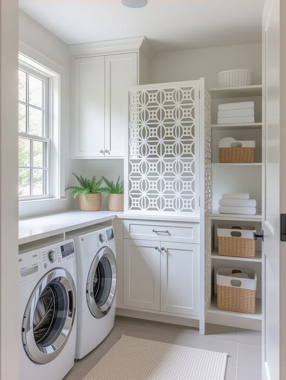 folding screen for privacy