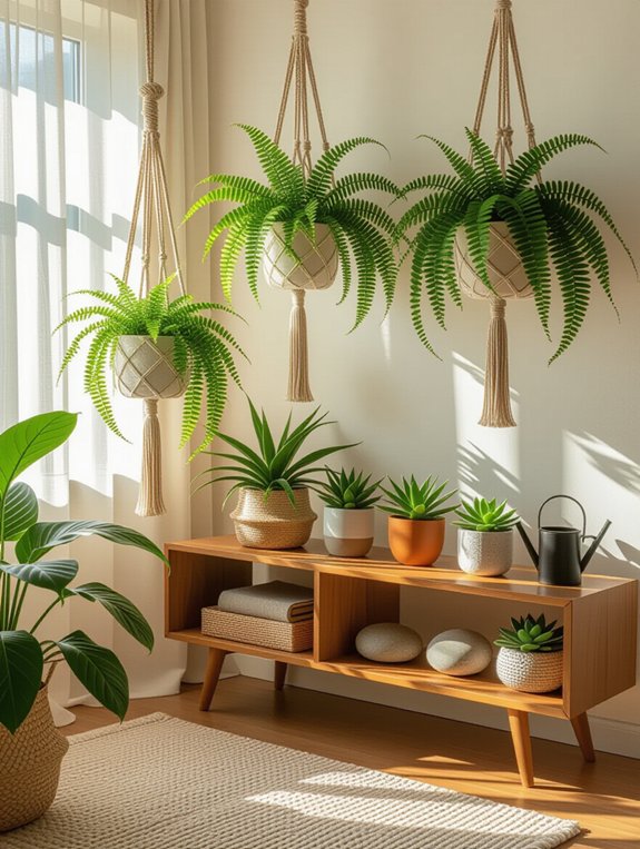 indoor plant oasis creation
