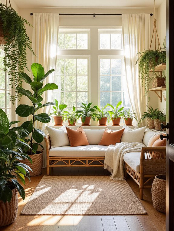indoor plants enhance ambiance