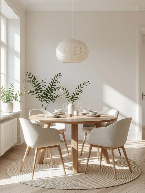 light walls enhance vintage