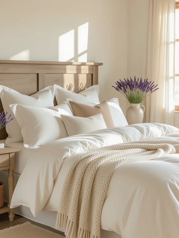 quality bedding enhances comfort
