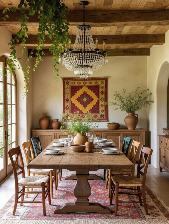 rustic wooden decor elements