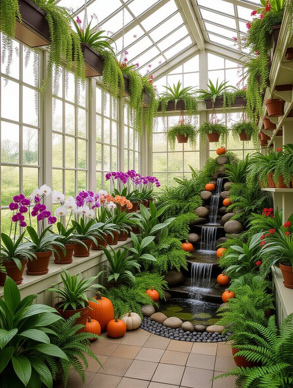 seasonal indoor garden displays