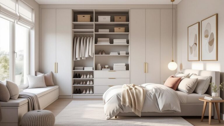 stylish bedroom closet designs