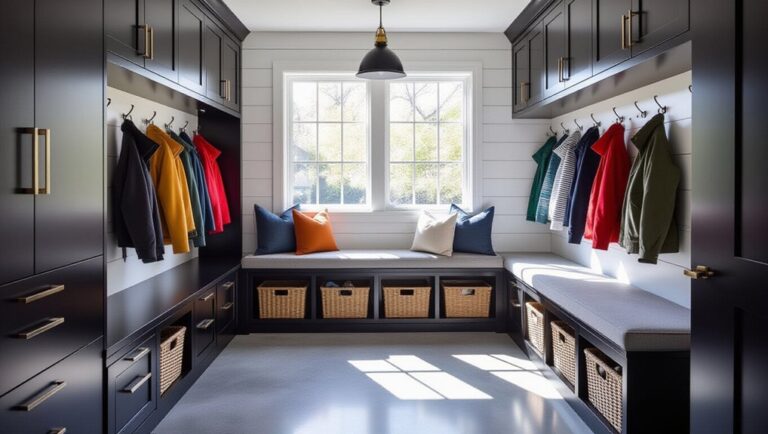 stylish garage mudroom designs