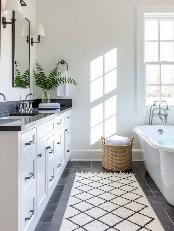 timeless elegance in bathrooms