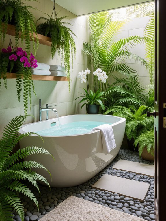 tranquil small water feature