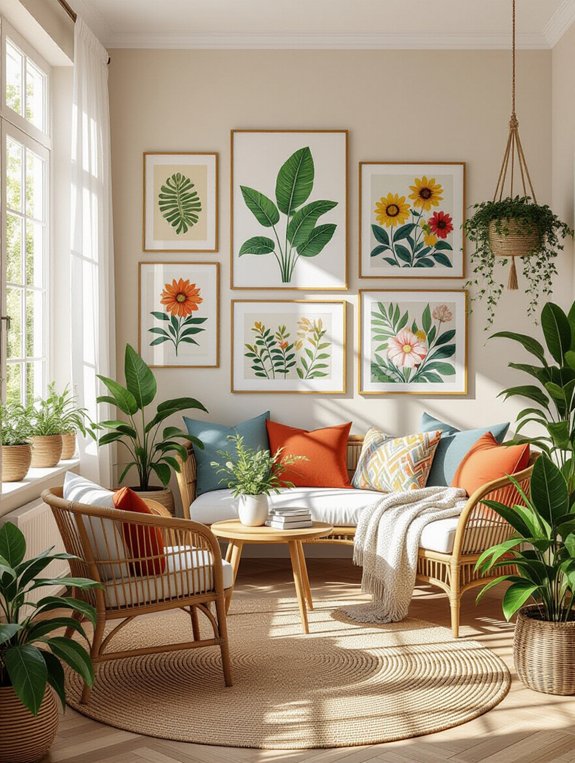 transform sunroom with art