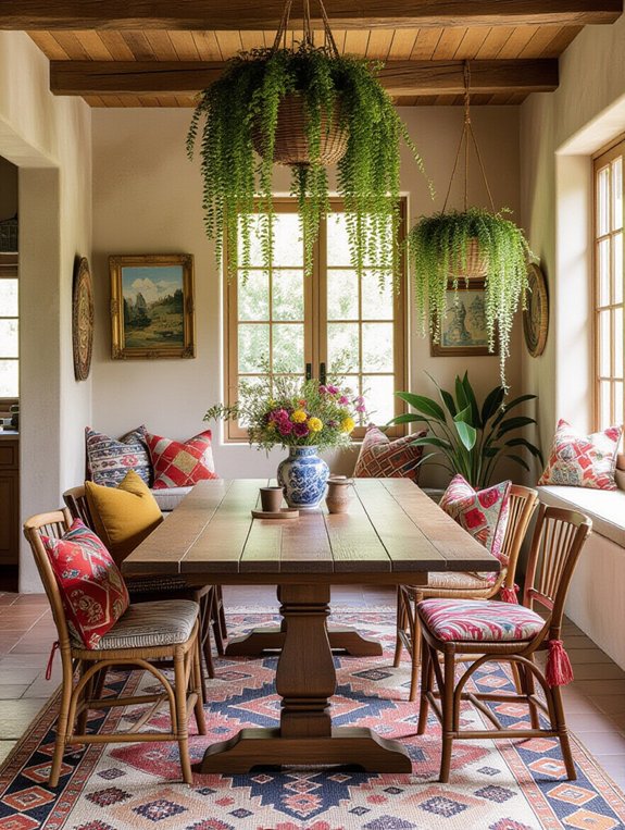 unique vintage dining tables