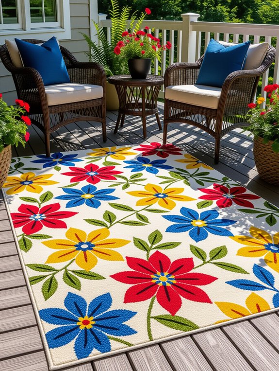 vibrant outdoor floral designs