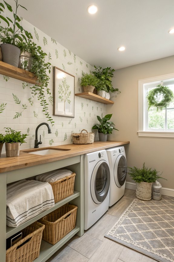 add low maintenance potted plants