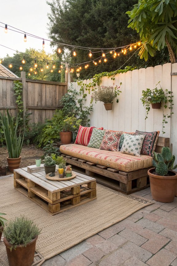 affordable diy outdoor seating
