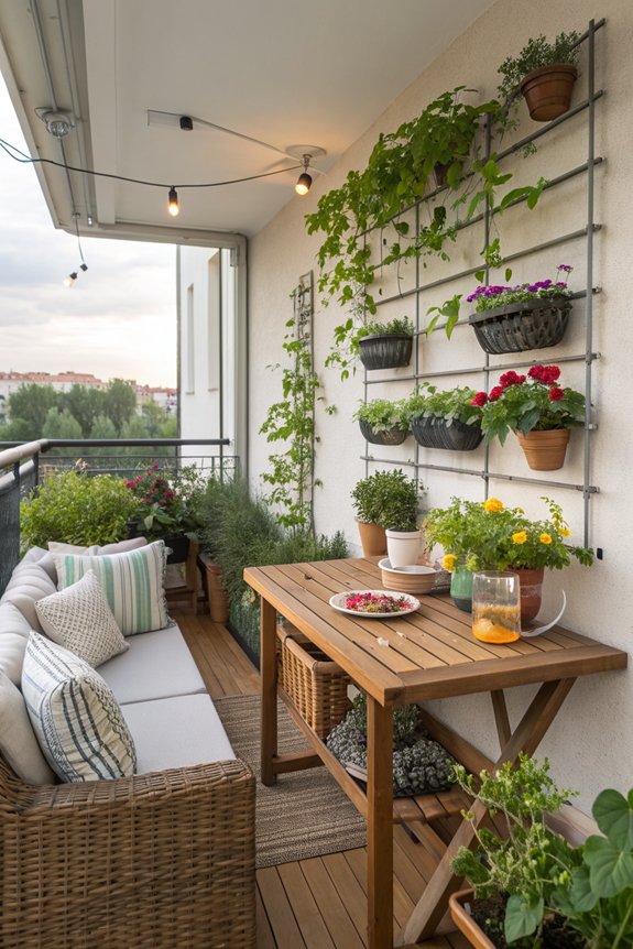 balcony gardening space creation