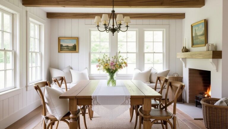 charming cottage dining aesthetics
