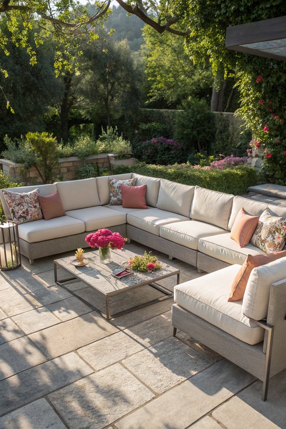 chic sectional sofas gatherings