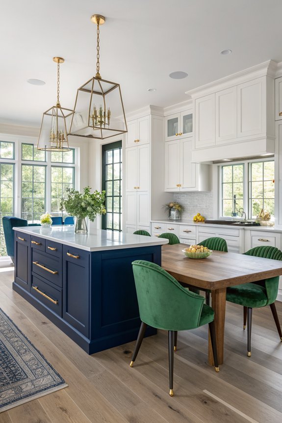 color contrasting furniture tips