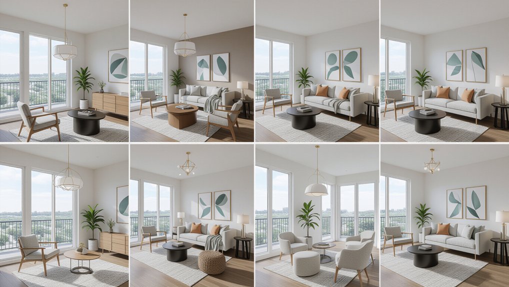 contemporary one bedroom apartments