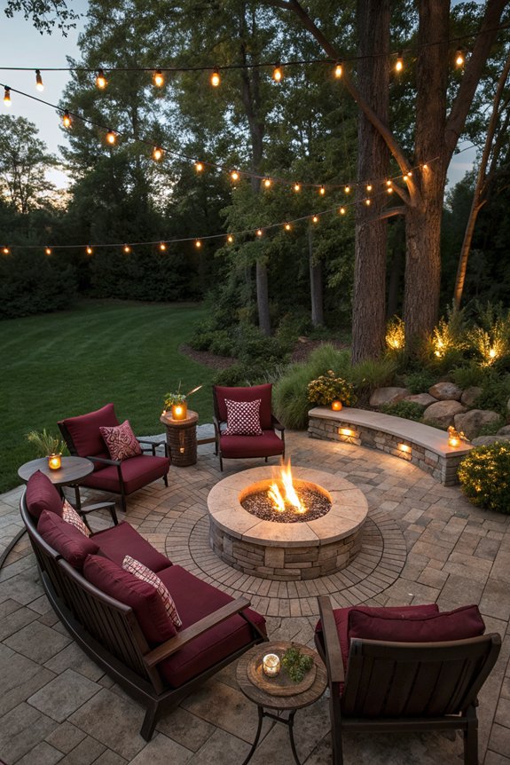 cozy fire pit gatherings