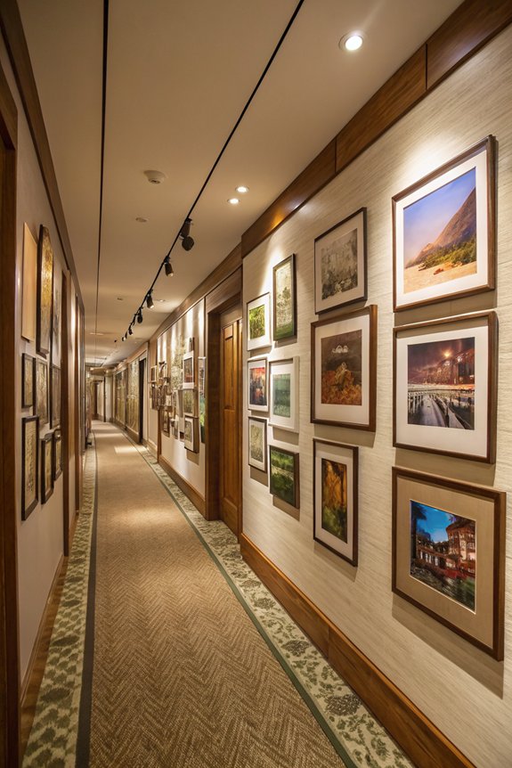 designing your photo wall