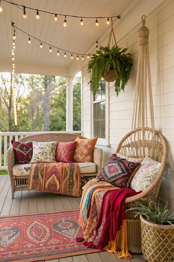 eclectic textiles and patterns