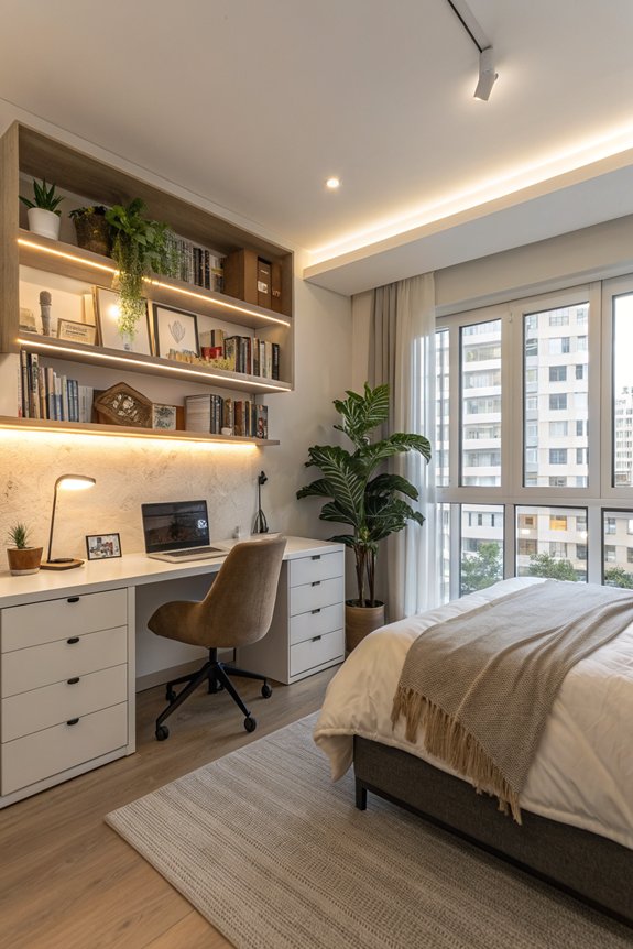 efficient home office layout