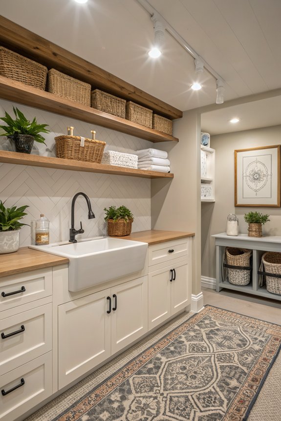 efficient utility sink design