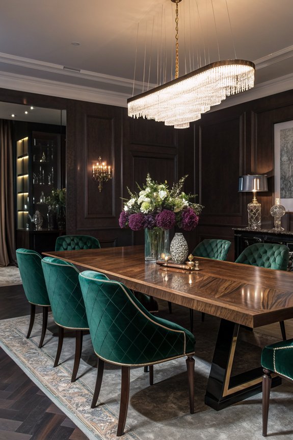 elegant extendable dining tables