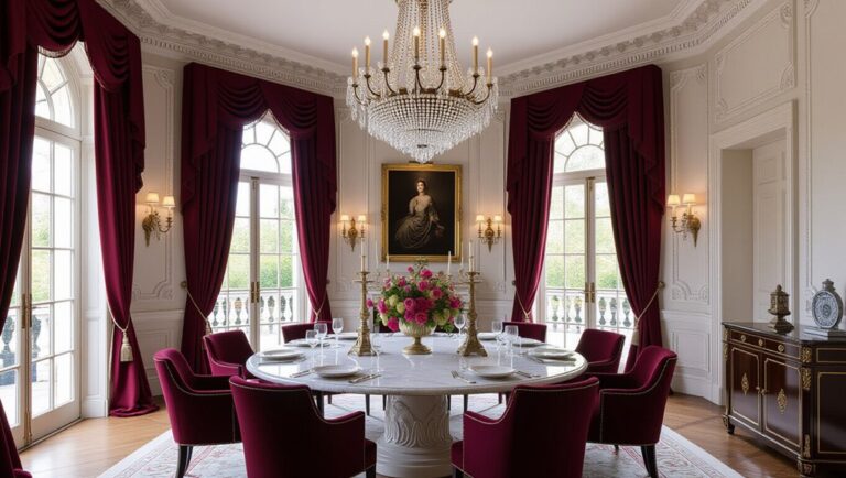 elegant neoclassical dining rooms
