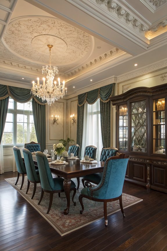 elegant traditional dining room