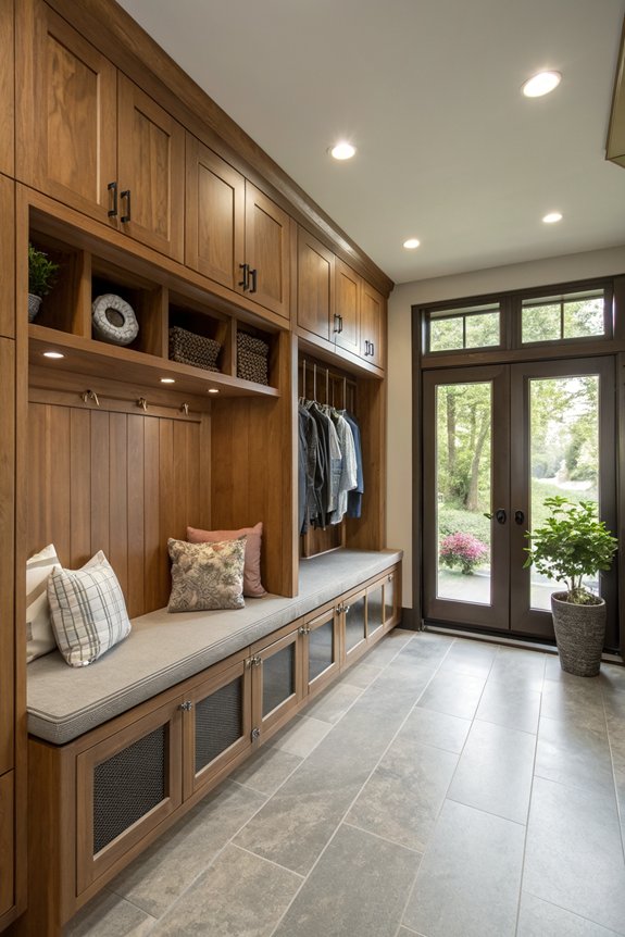 functional mudroom layout tips