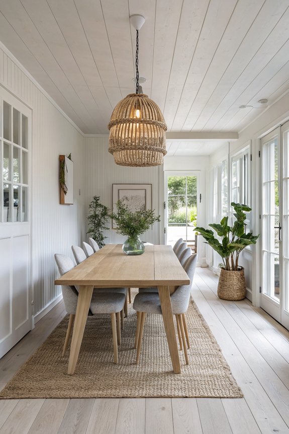 functional scandinavian dining design