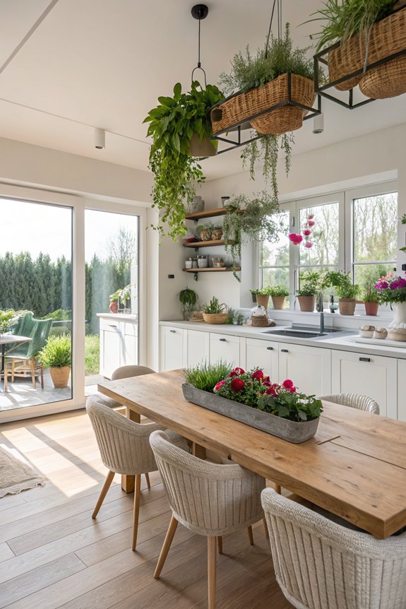 incorporate greenery for ambiance