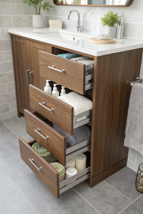 maximize storage with pull outs