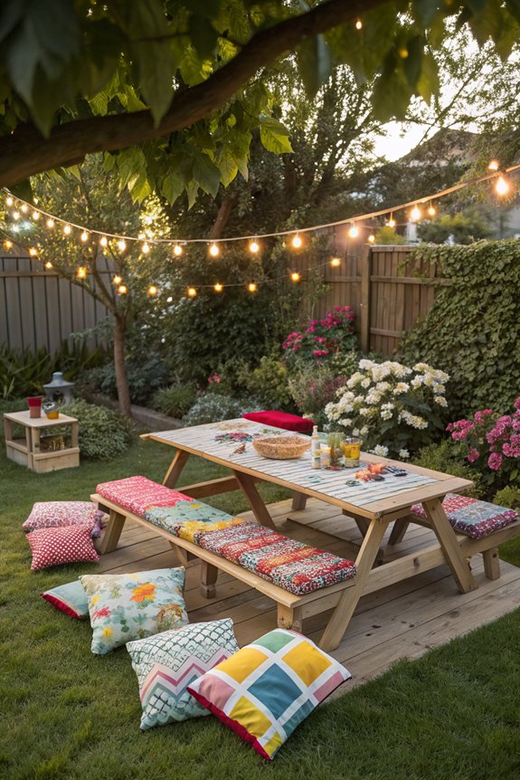 outdoor family dining fun