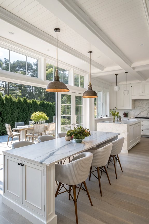 sleek functional kitchen design