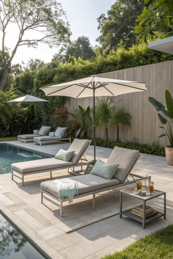 stylish and comfortable lounging