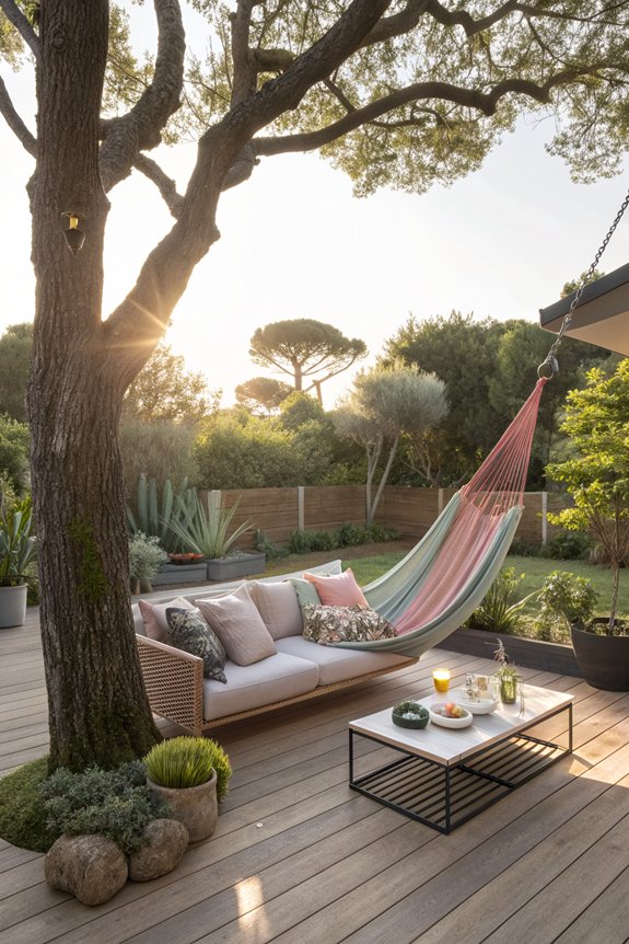 stylish hammocks for relaxation