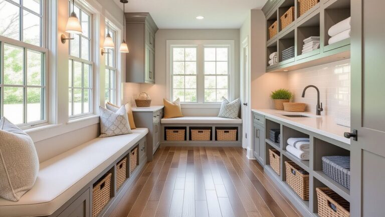 stylish mudroom laundry designs