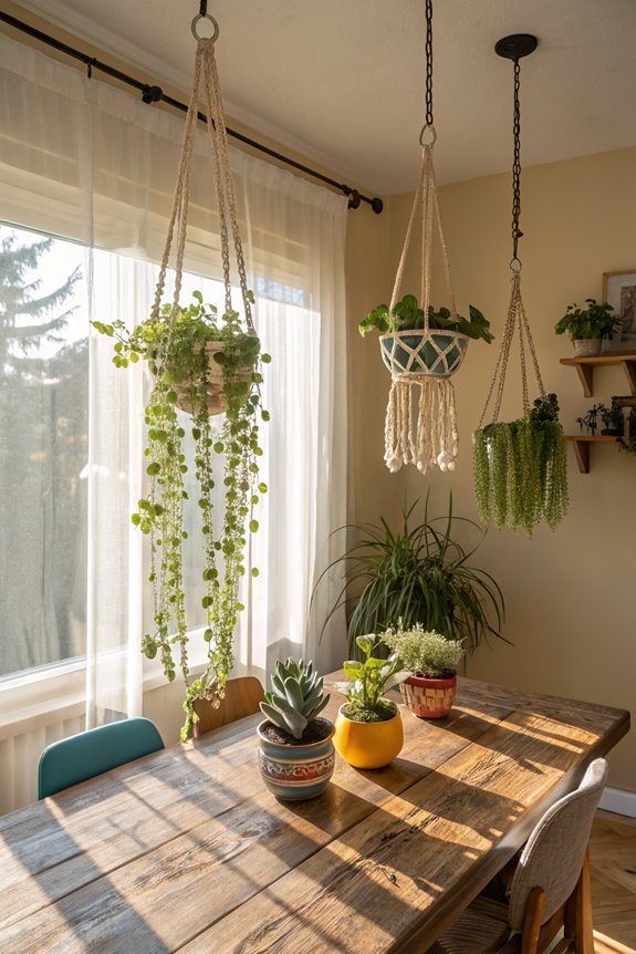 sun loving plants for dining