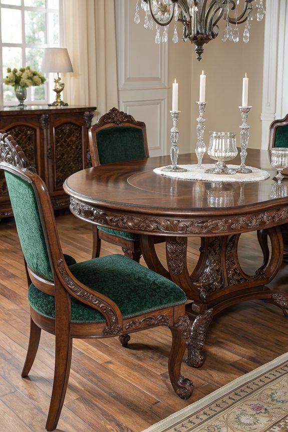 timeless elegance in dining