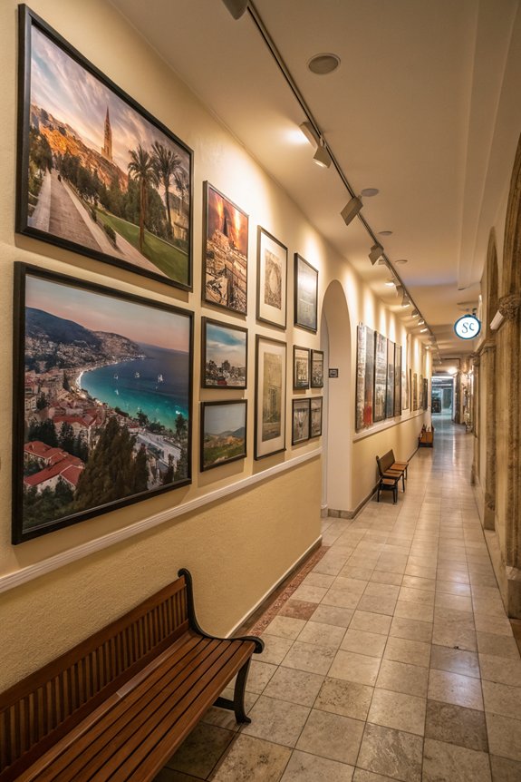 travel map with photos