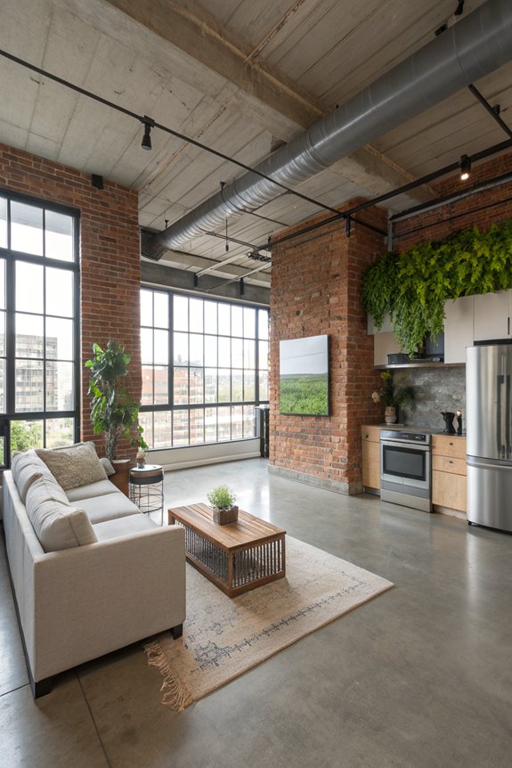 urban industrial spacious design